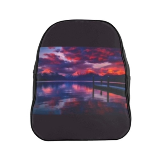 Peaceful shores backpack